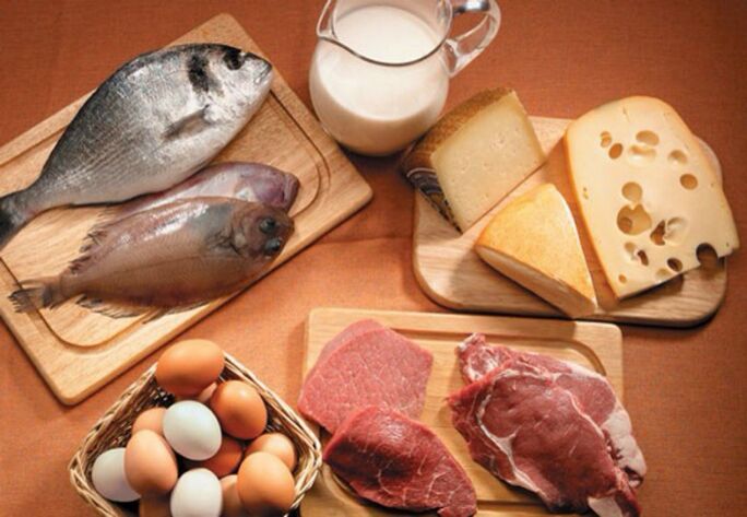 Products for a protein diet